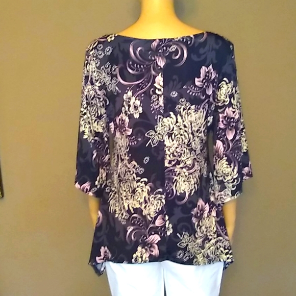 Floral print tunic - Picture 4 of 6